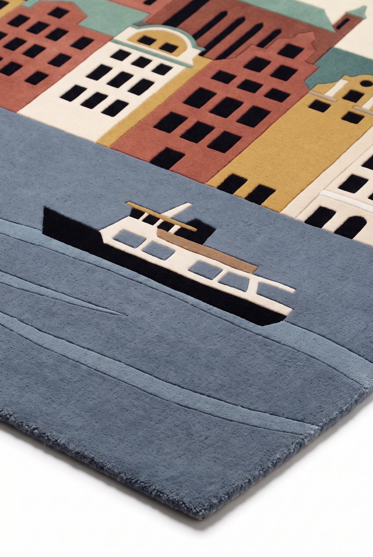 Stockholm Stillness – Handgetufteter Designteppich