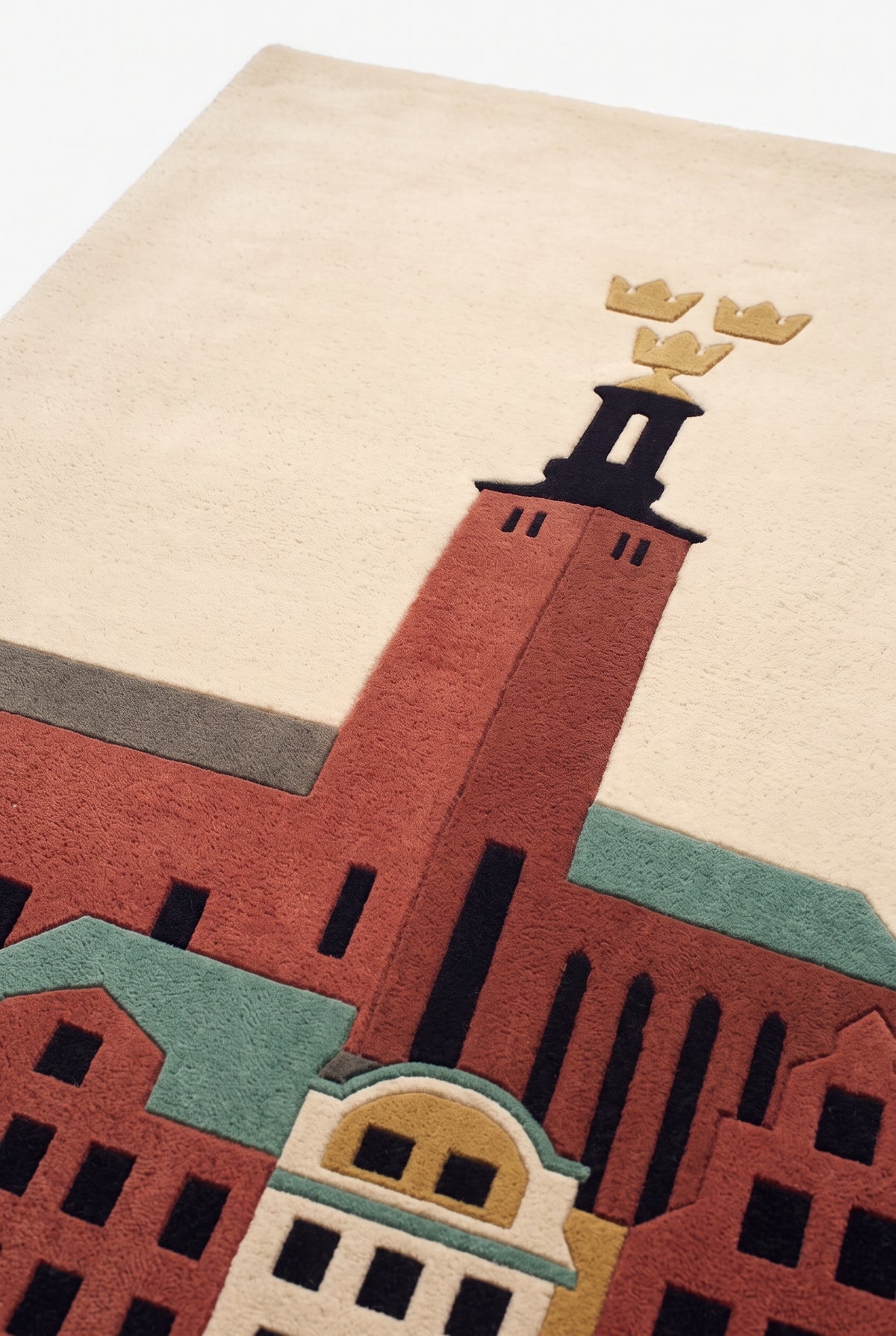 Stockholm Stillness – Handgetufteter Designteppich