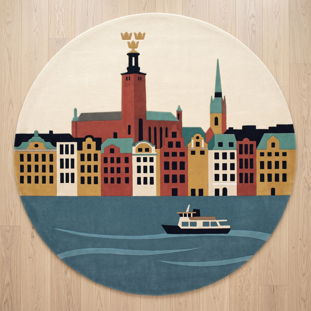 Stockholm Stillness – Hand-tufted designer rug
