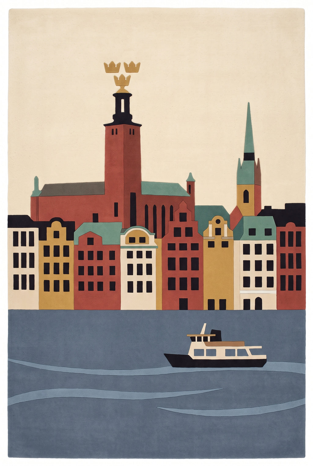 Stockholm Stillness – Hand-tufted designer rug