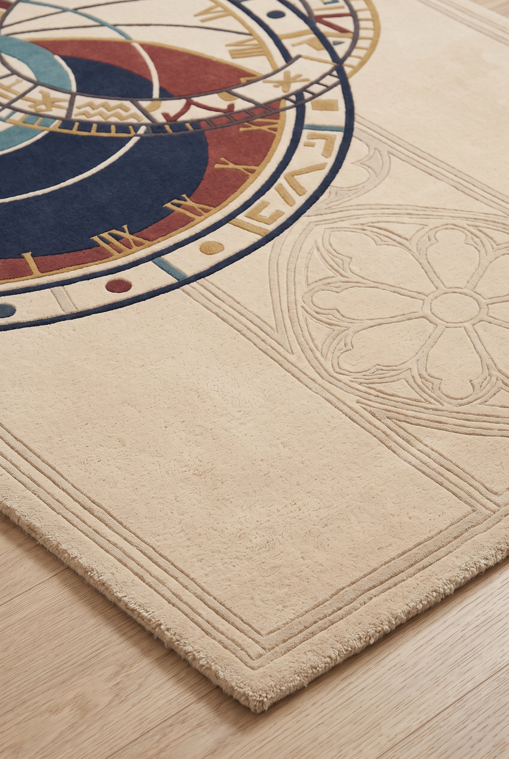 Prague Astral – Handgetufteter Designteppich