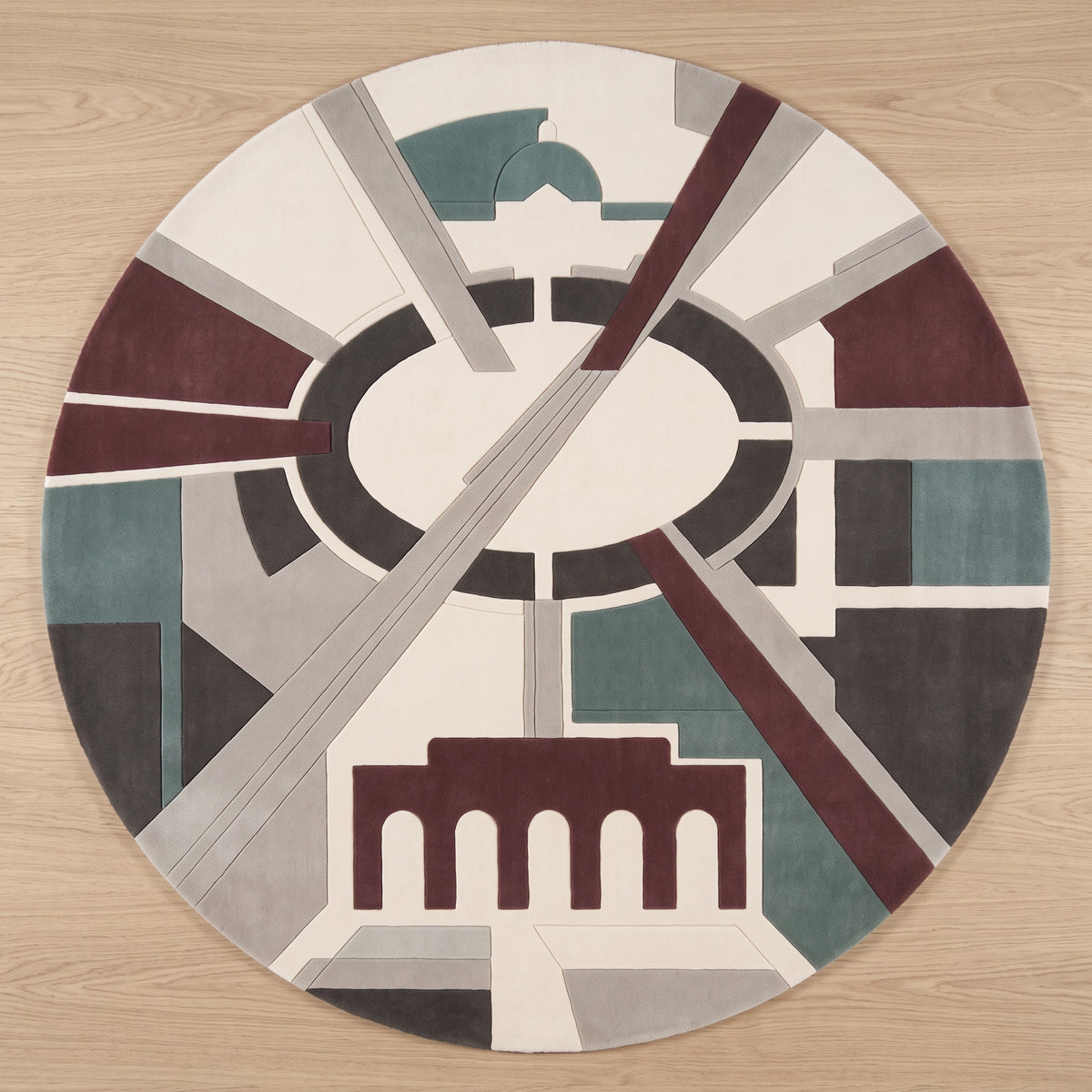 Vienna Ringstrasse – Hand-tufted designer rug