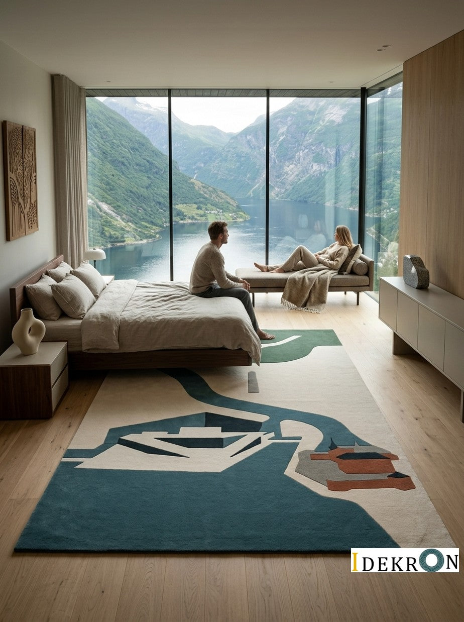 Oslo Signature – Handgetufteter Designteppich