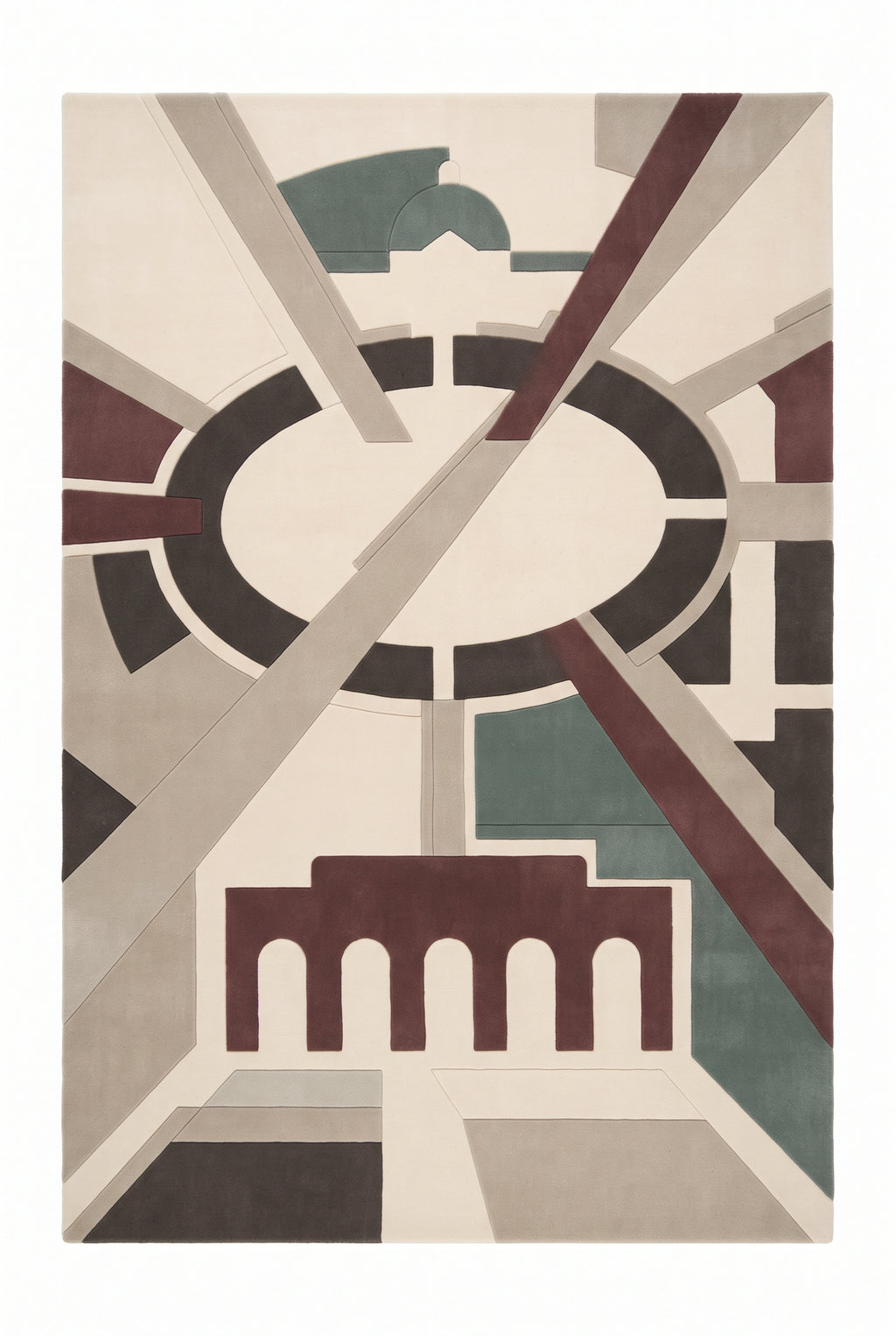Vienna Ringstrasse – Hand-tufted designer rug