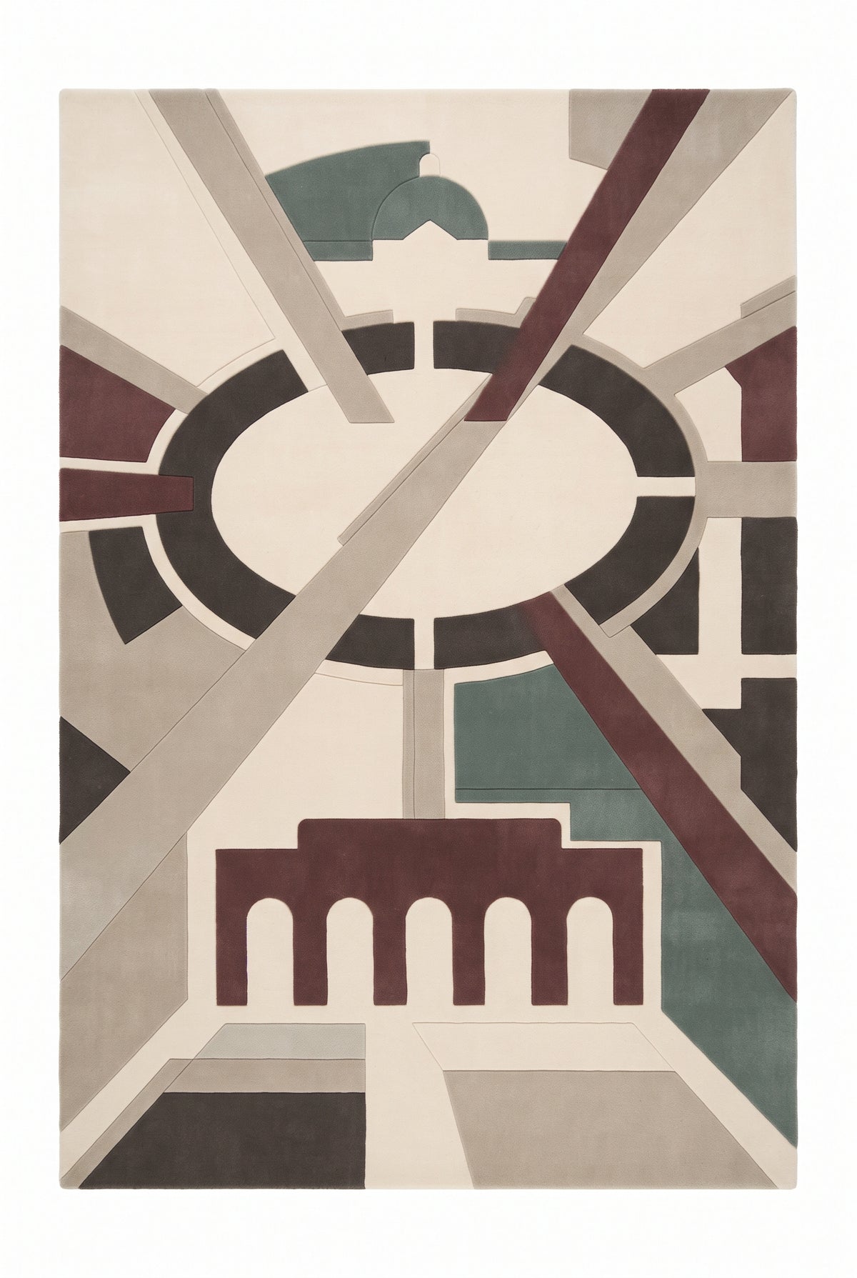 Vienna Ringstrasse – Hand-tufted designer rug