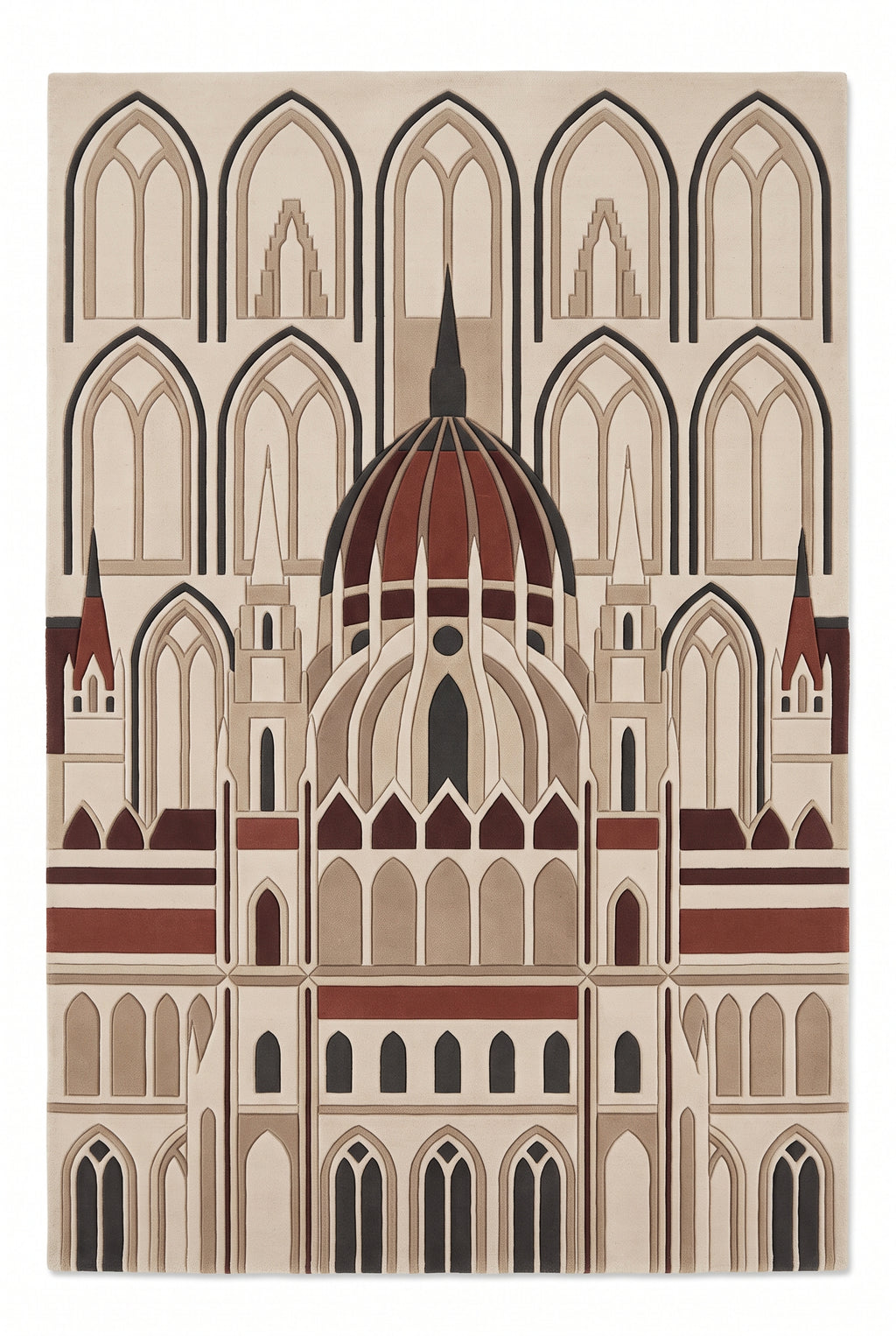 Budapest Parliament – Hand-tufted designer rug