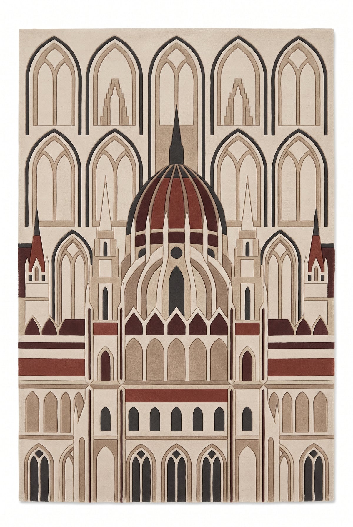 Budapest Parliament – Hand-tufted designer rug
