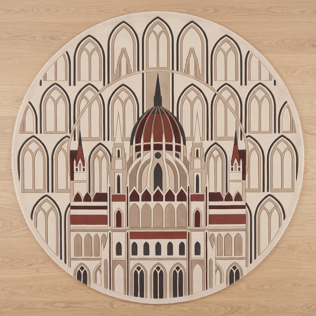Budapest Parliament – Hand-tufted designer rug