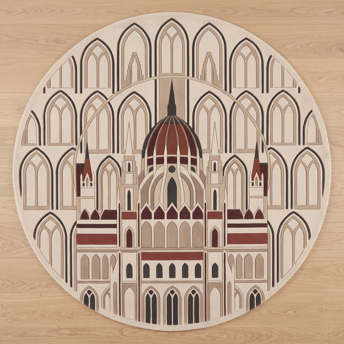 Budapest Parliament – Hand-tufted designer rug