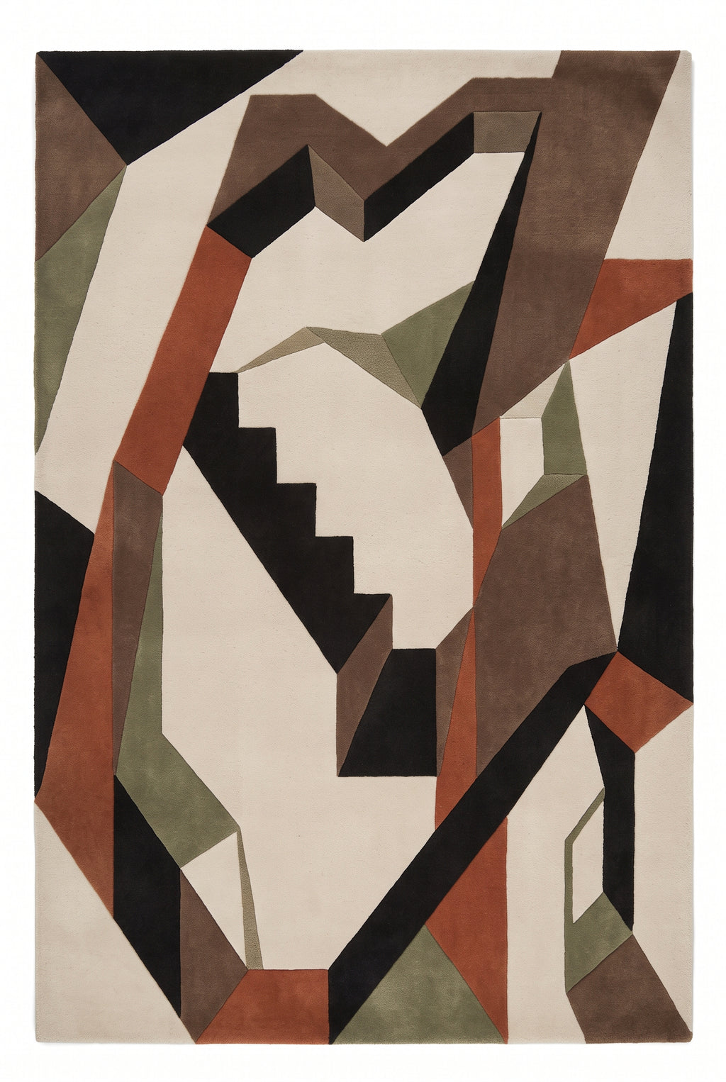 Prague Cubist – Hand-tufted designer rug