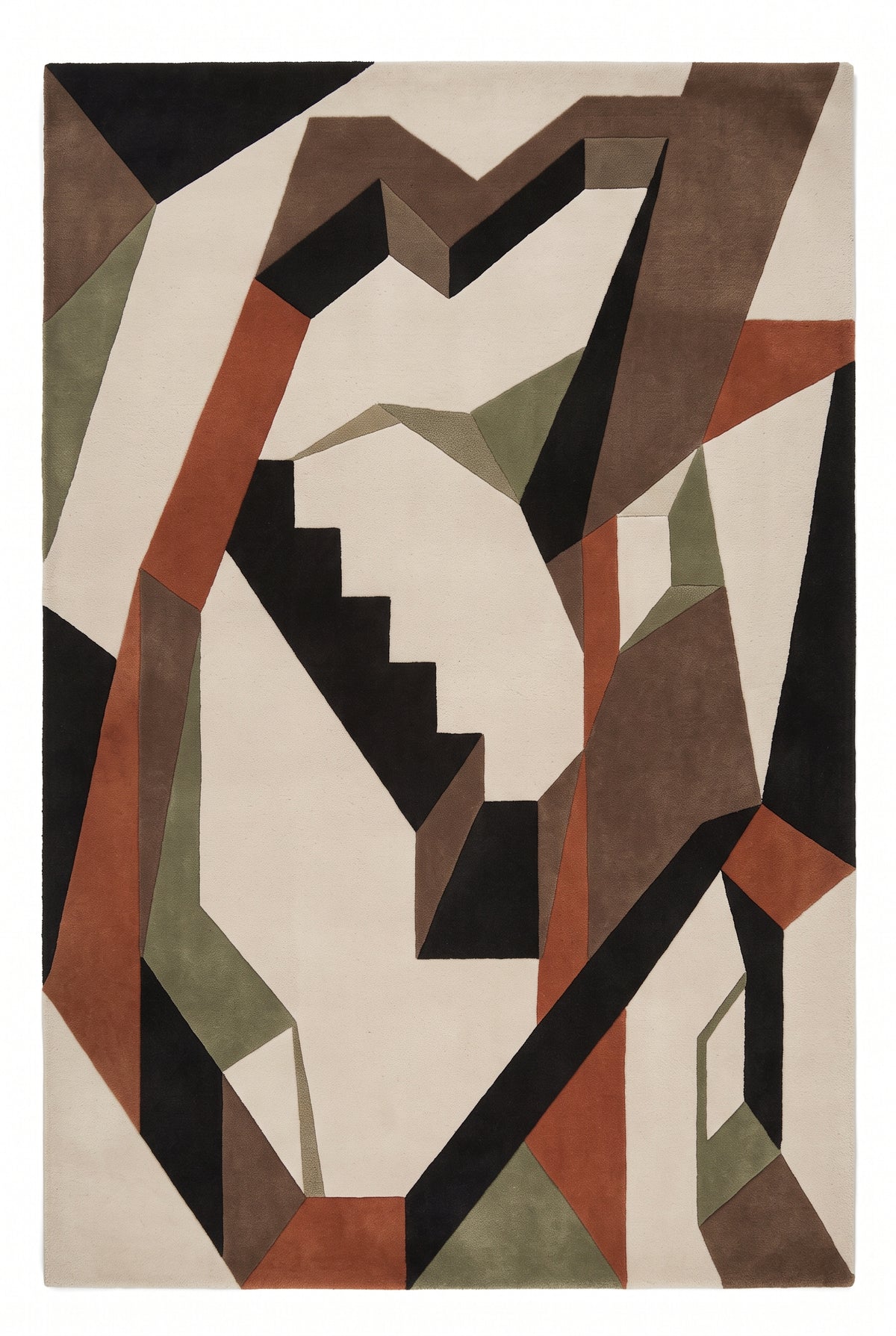 Prague Cubist – Hand-tufted designer rug