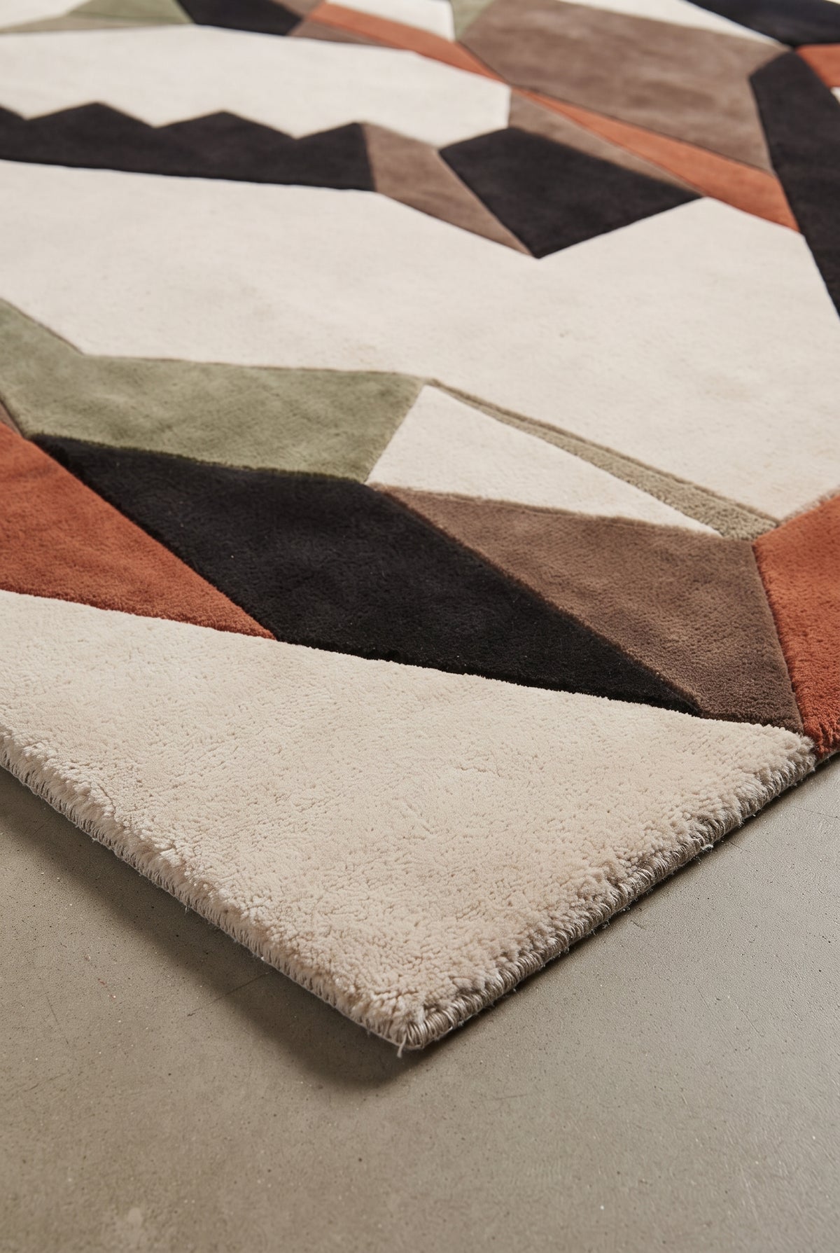 Prague Cubist – Hand-tufted designer rug