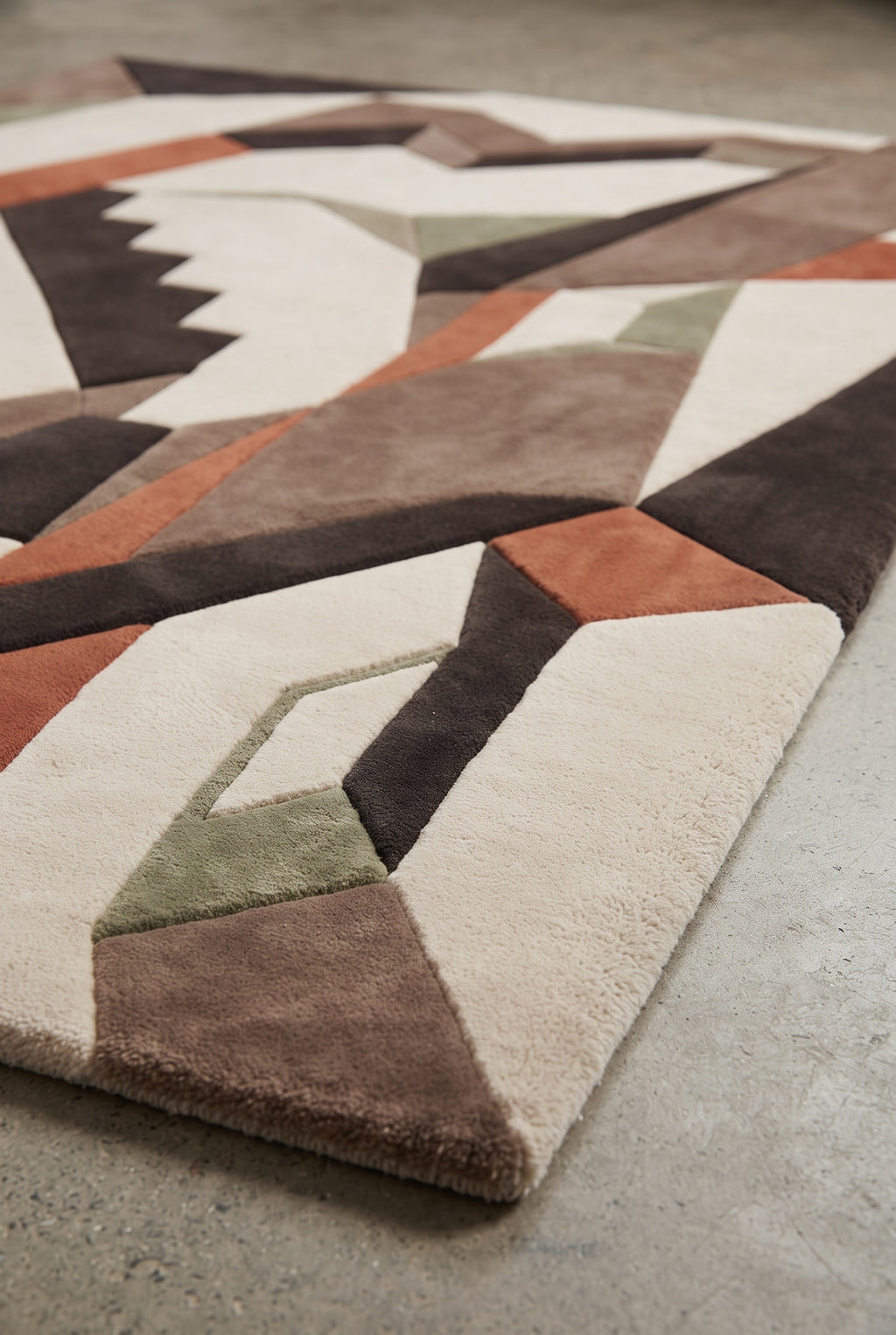 Prague Cubist – Hand-tufted designer rug