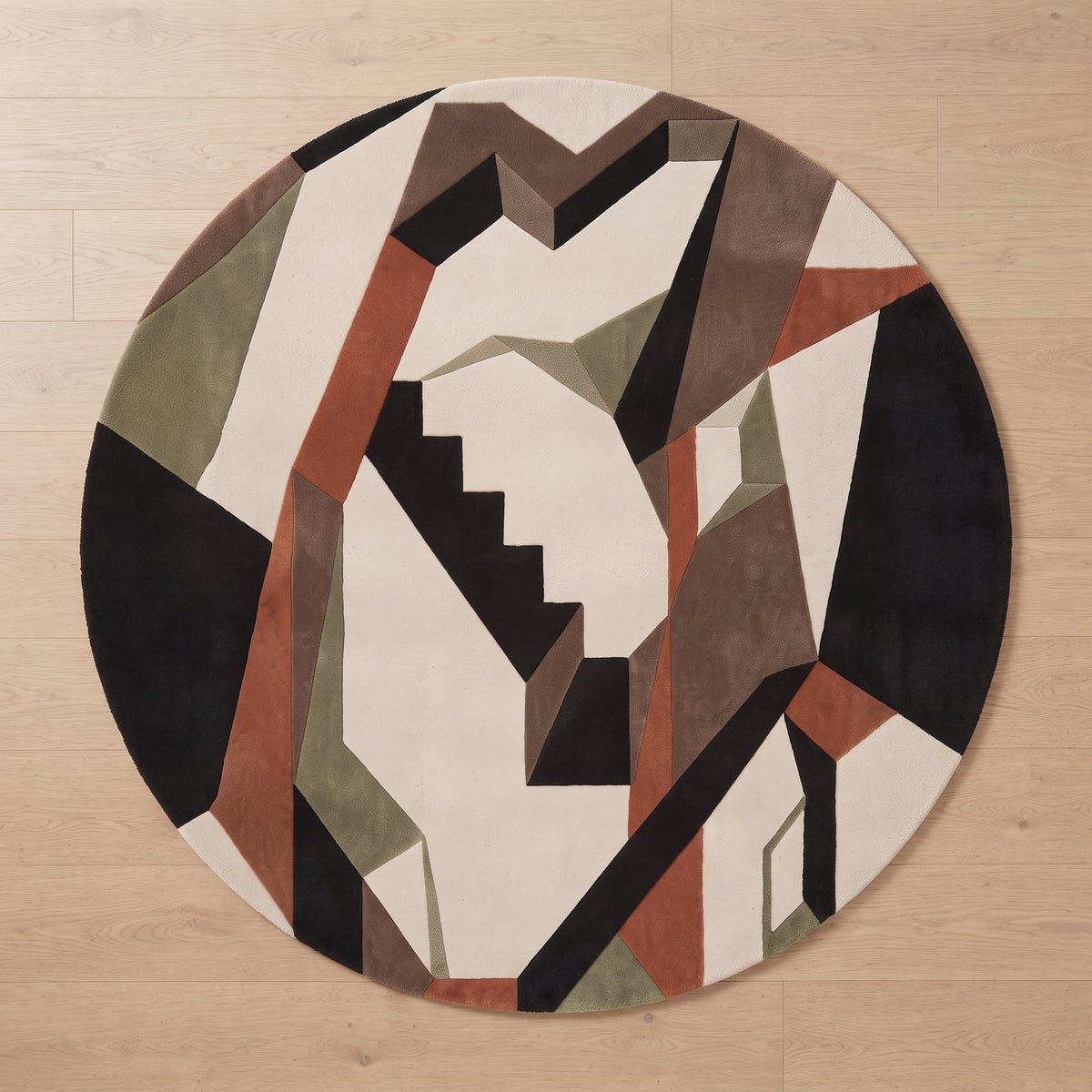 Prague Cubist – Hand-tufted designer rug