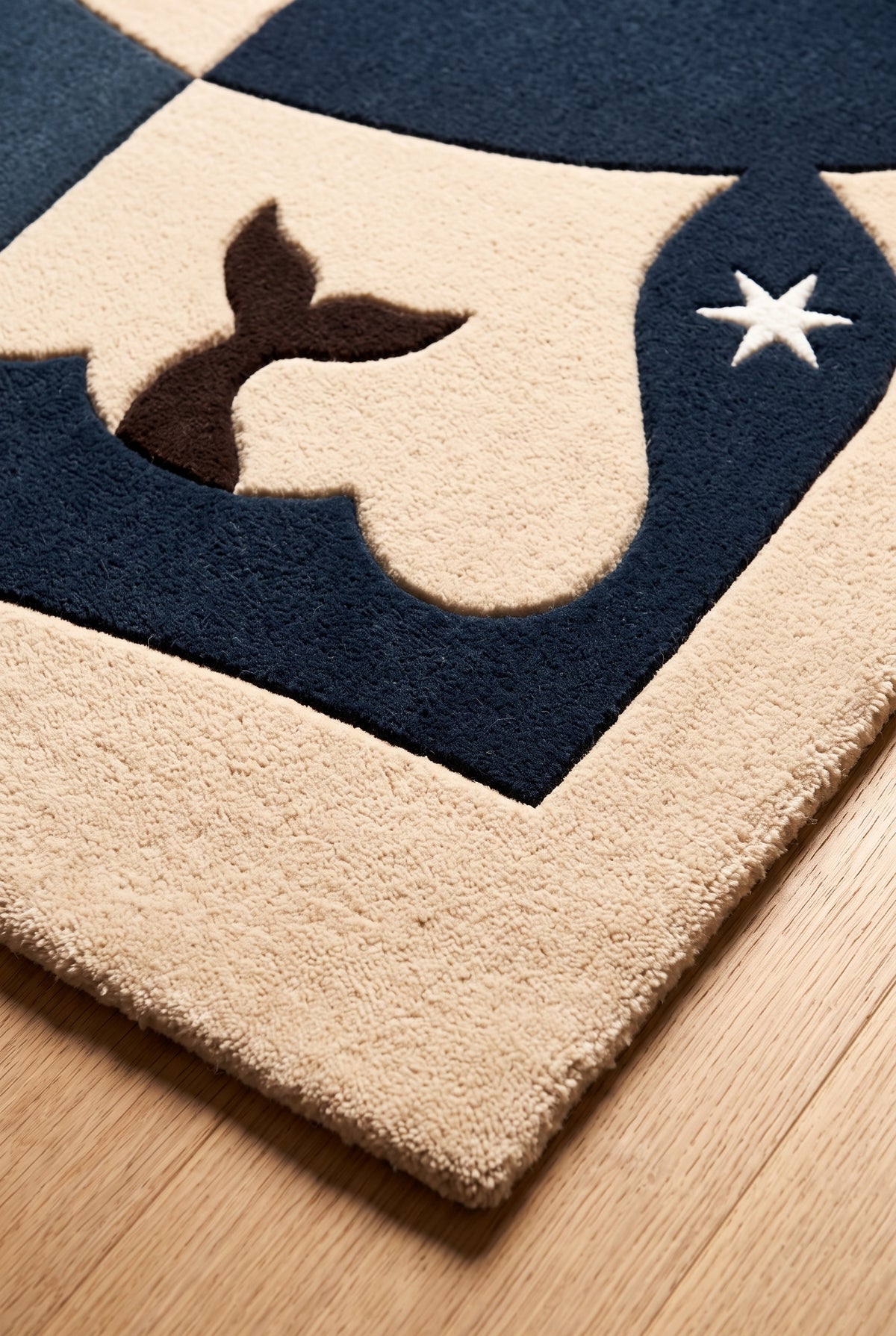 Copenhagen Tales – Handgetufteter Designteppich