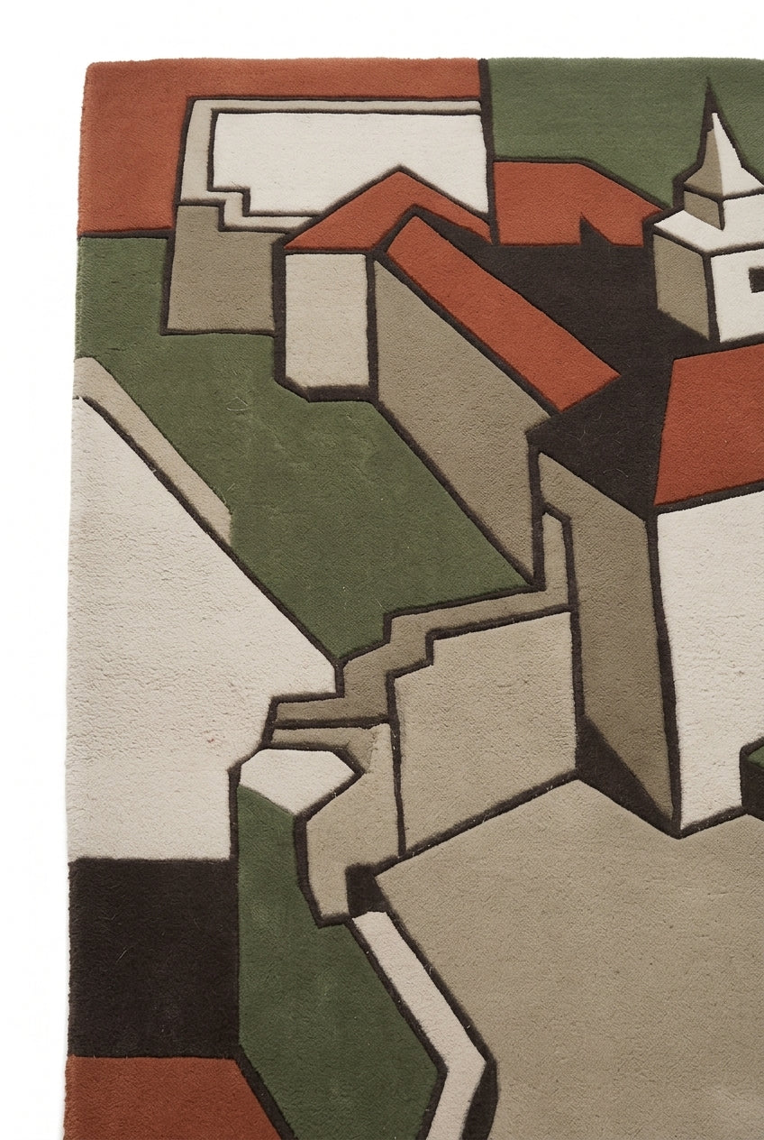 Oslo Akershus – Handgetufteter Designteppich