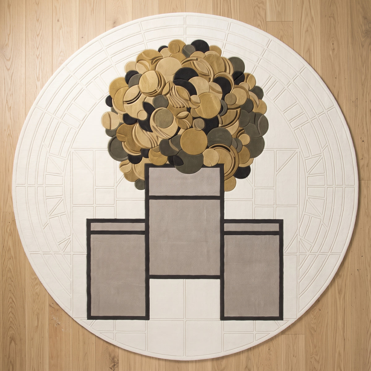Vienna Secession – Hand-tufted designer rug