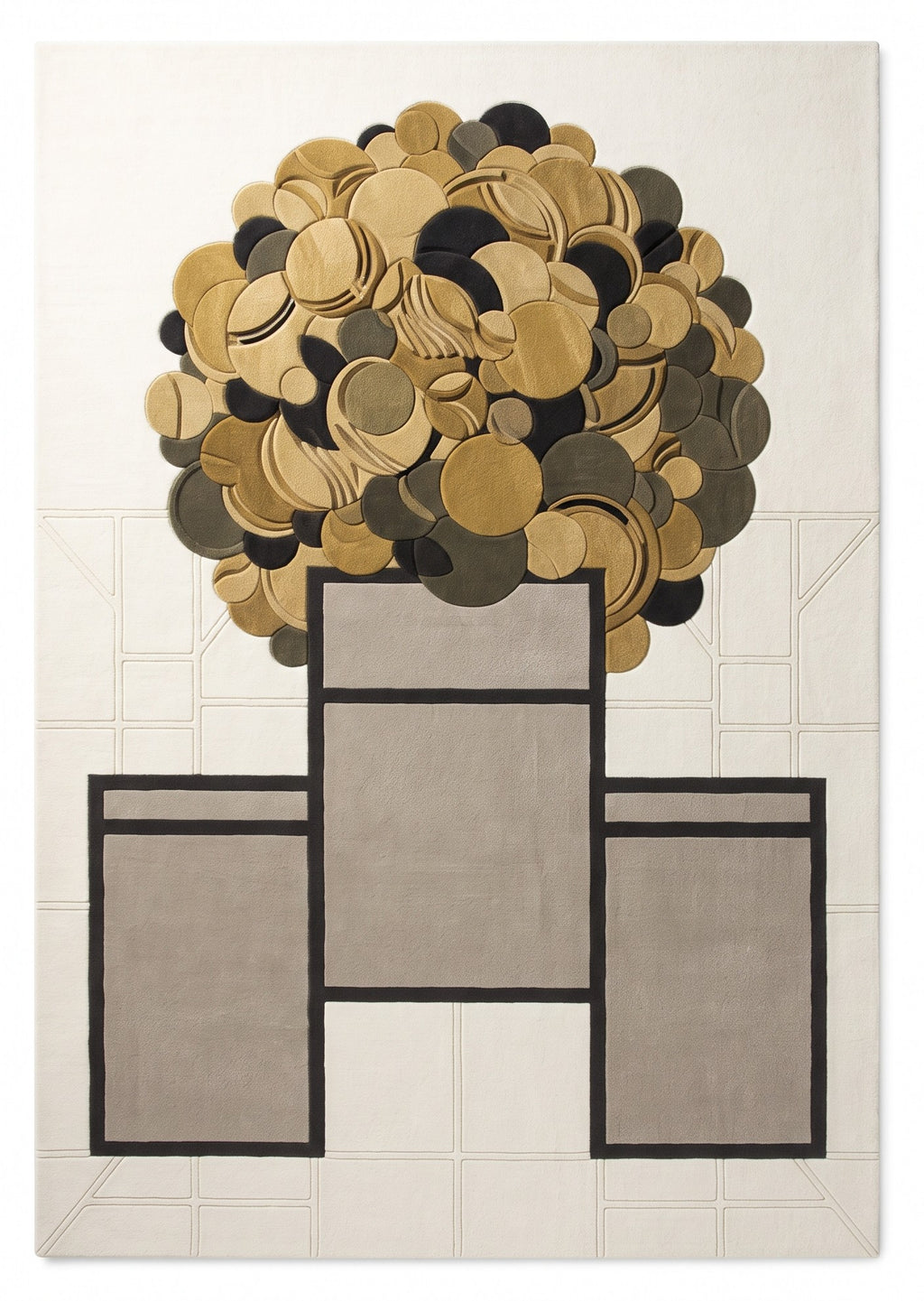 Vienna Secession – Hand-tufted designer rug