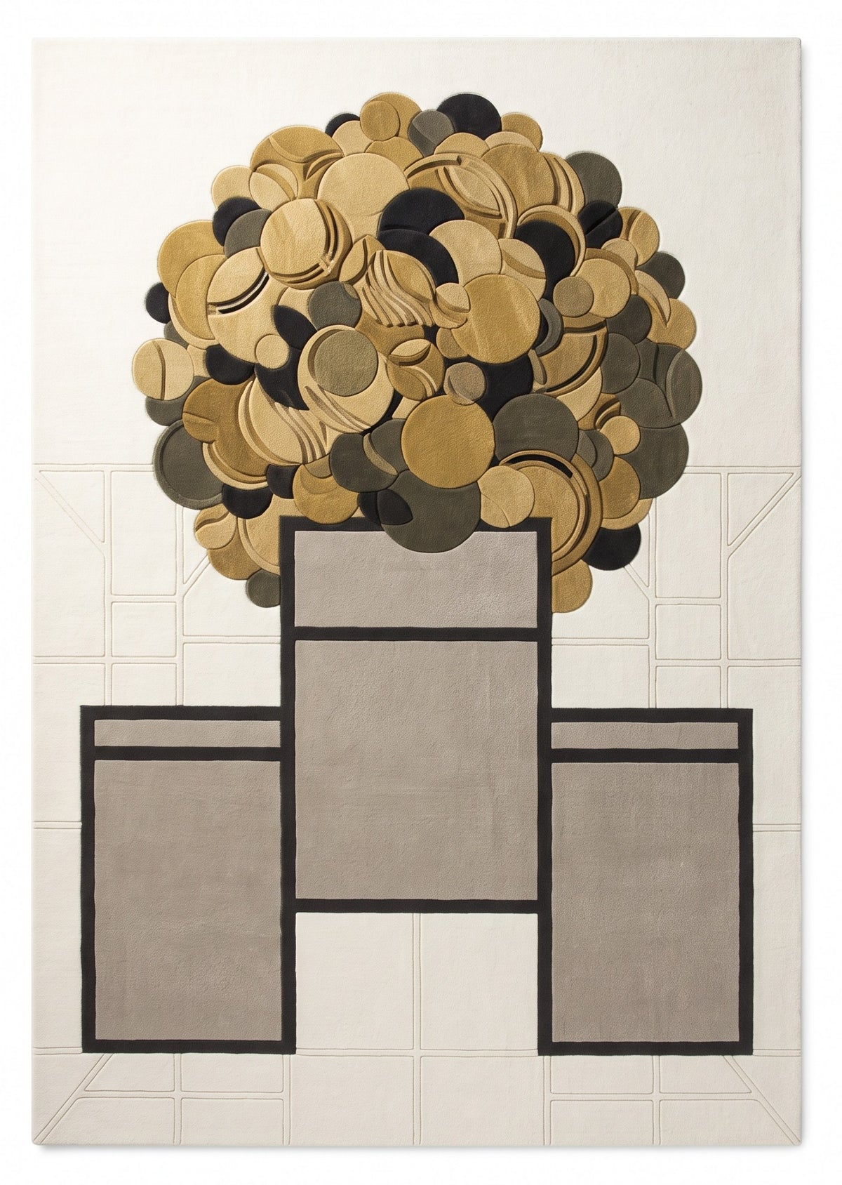 Vienna Secession – Hand-tufted designer rug