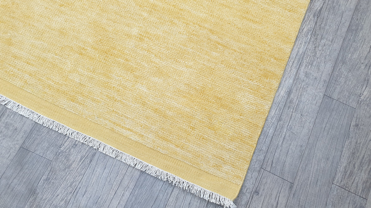 Golden Haze – Handgeknüpfter Teppich