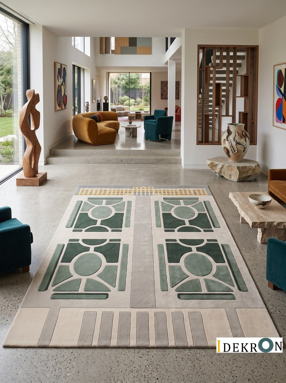 Vienna Gardens – Handgetufteter Designteppich