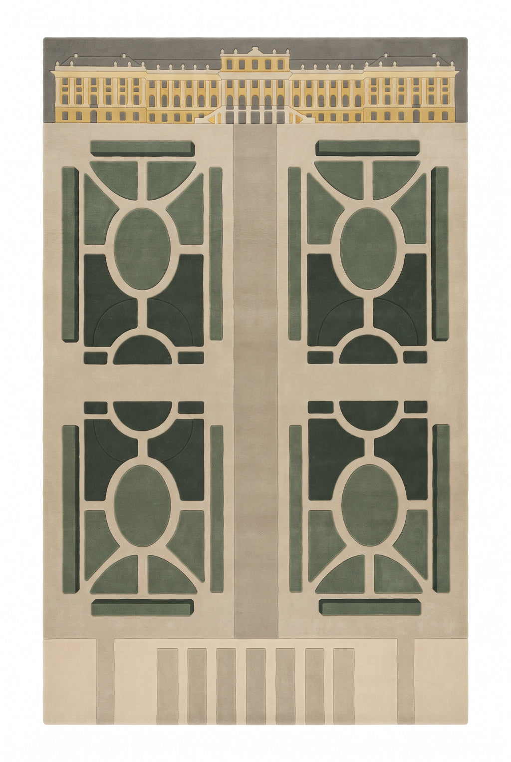 Vienna Gardens – Handgetufteter Designteppich