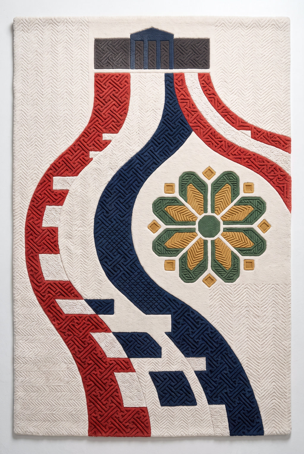 Oslo Celebration – Handgetufteter Designteppich