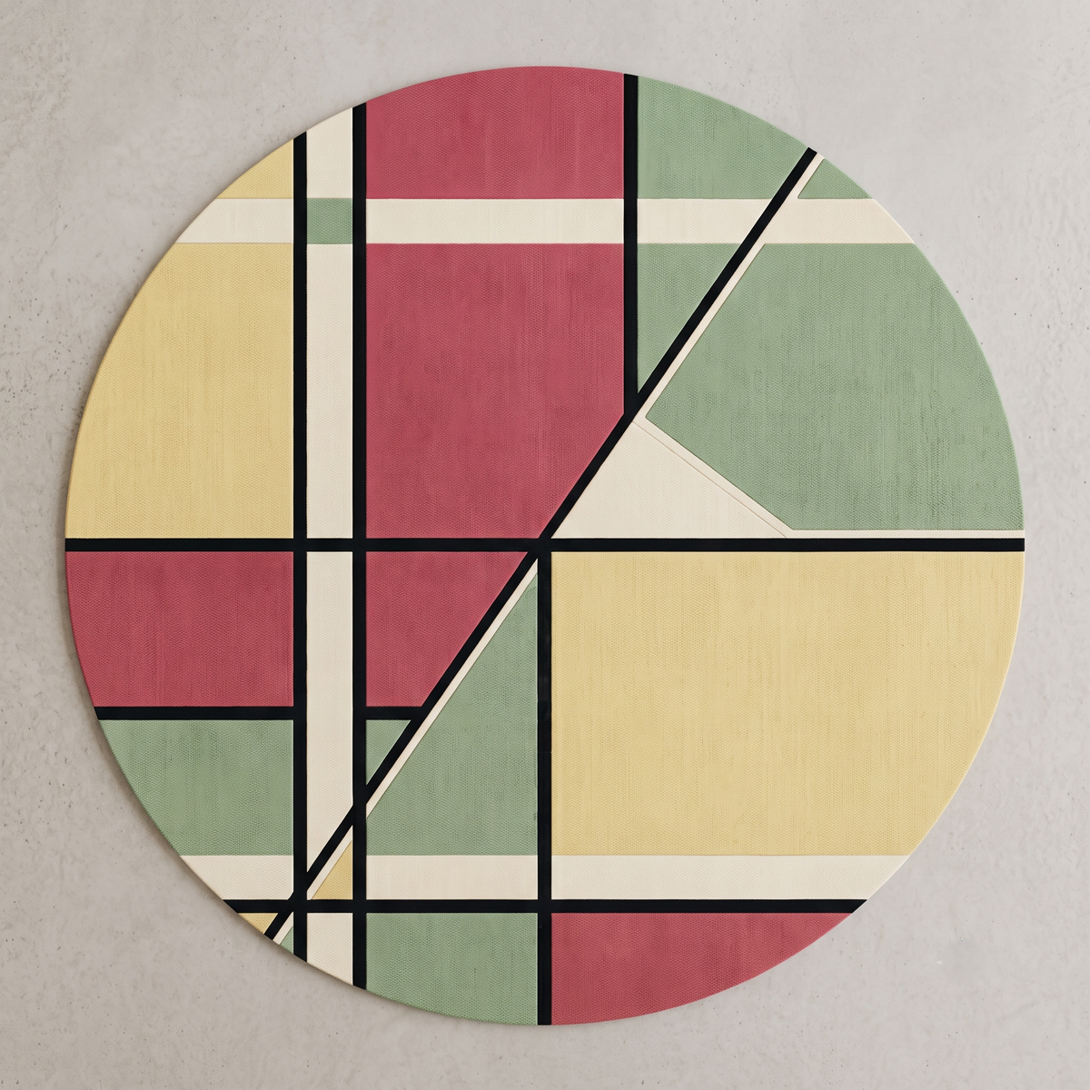 Berlin Bauhaus – Handgetufteter Designteppich