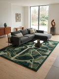 Berlin Green – Handgetufteter Designteppich