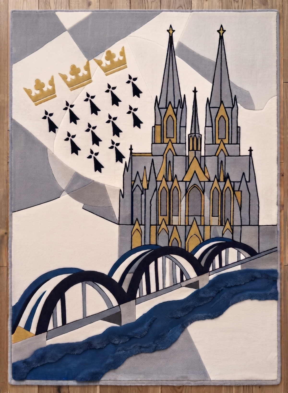 Cologne Heritage – Handgetufteter Designteppich