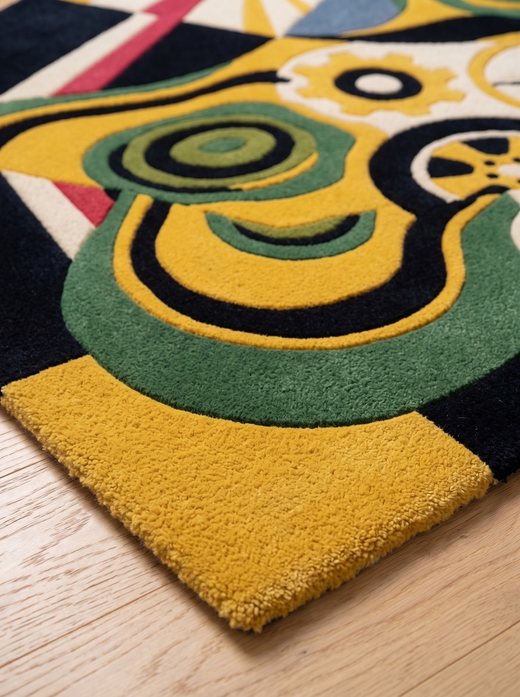 Stuttgart Character – Handgetufteter Designteppich