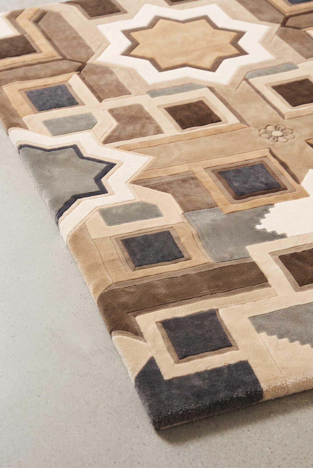 Granada Arabesque – Handgetufteter Designteppich