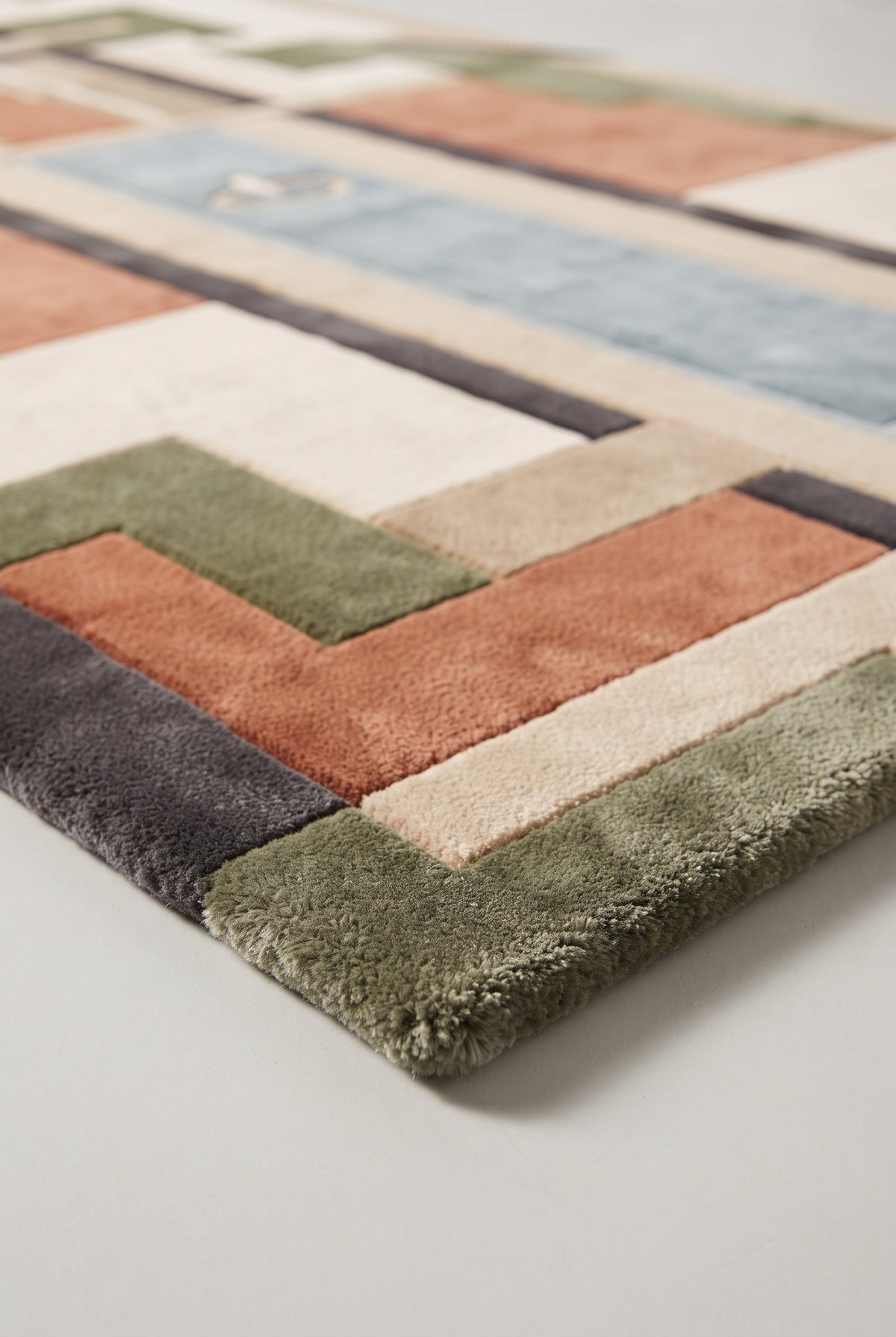 Granada Stillness – Handgetufteter Designteppich