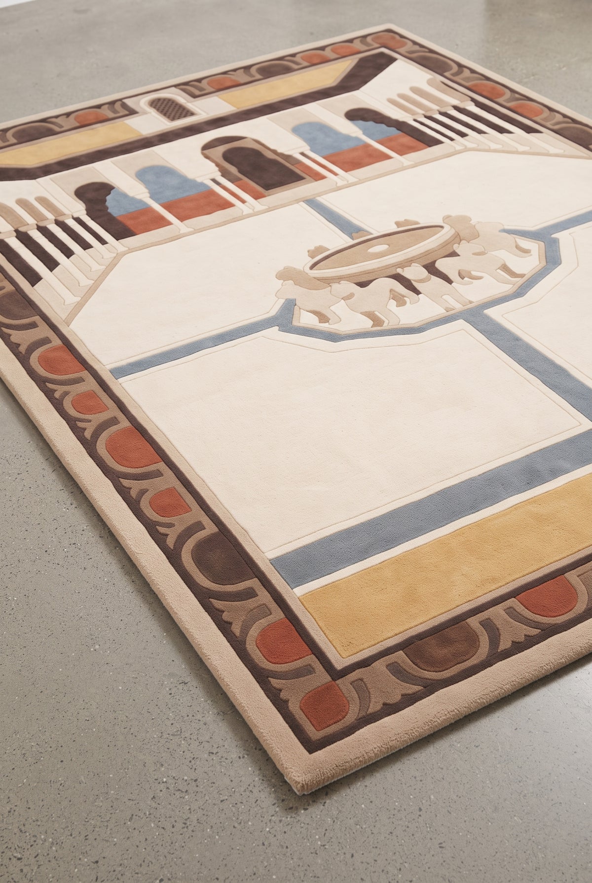 Granada Alhambra – Handgetufteter Designteppich