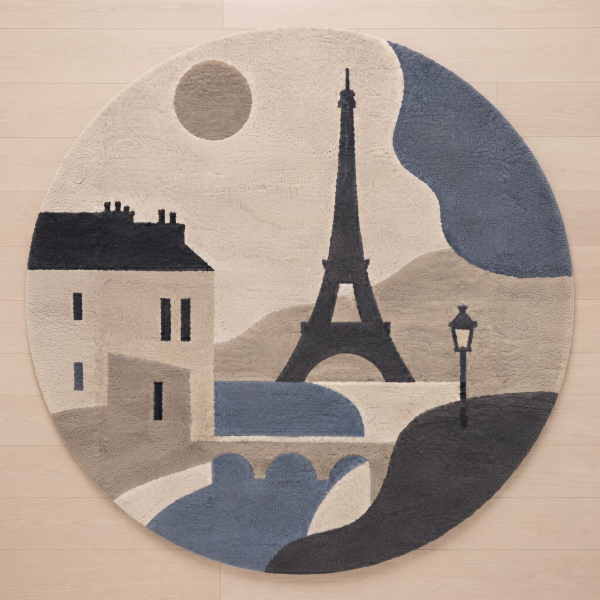 Paris Signature – Handgetufteter Designteppich