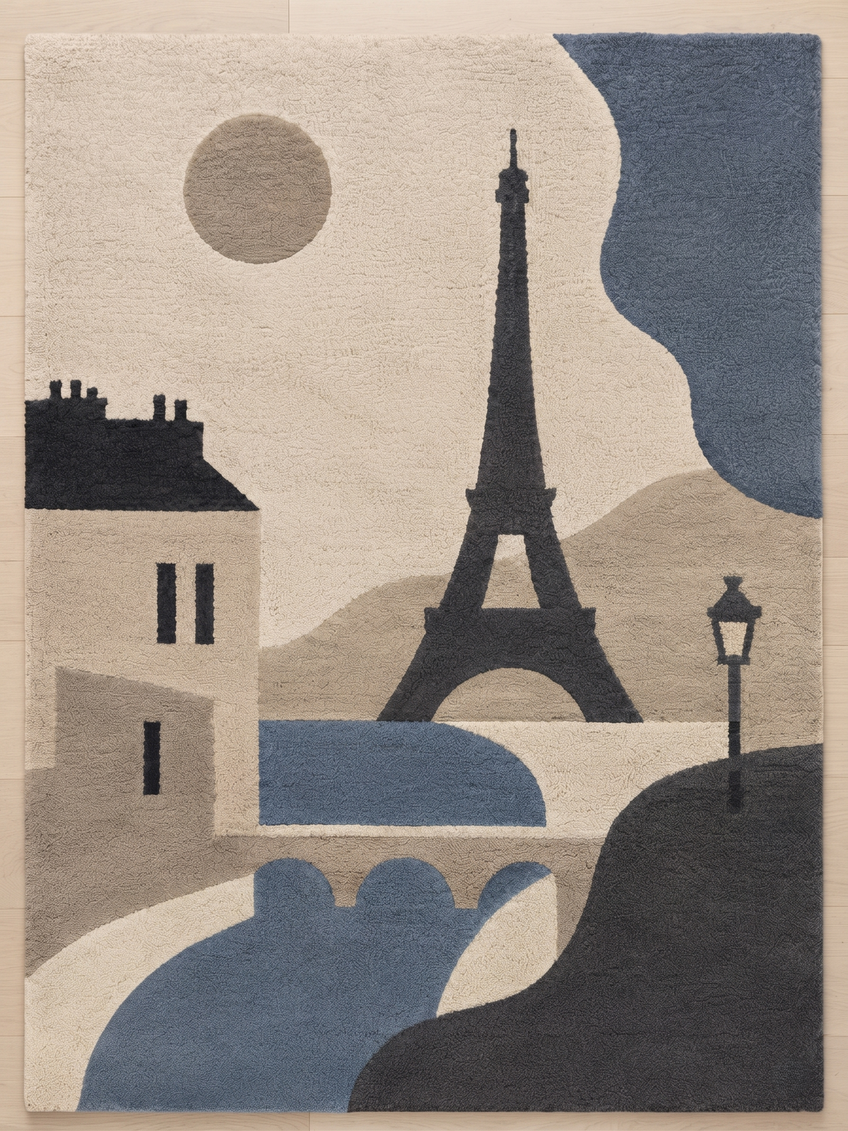 Paris Signature – Handgetufteter Designteppich