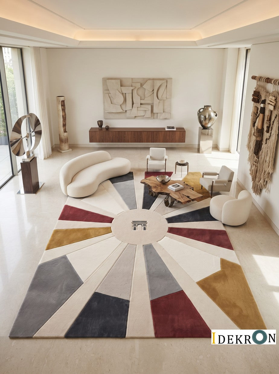 Paris Monument – Handgetufteter Designteppich