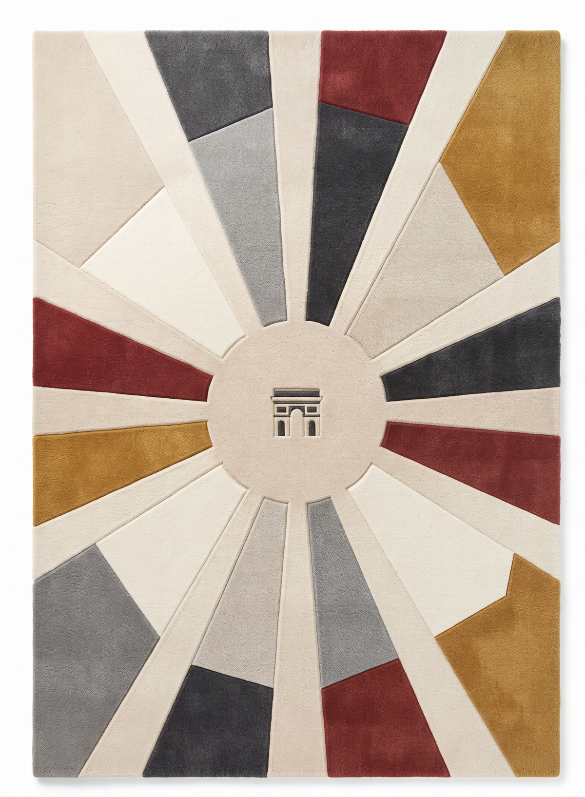 Paris Monument – Handgetufteter Designteppich