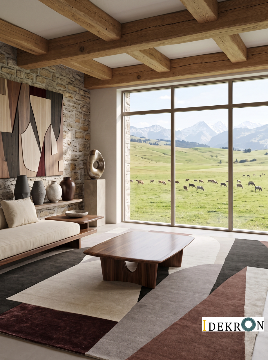Architectural Flow – Hand-tufted rug