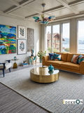 Tidal Relief – Hand-knotted rug