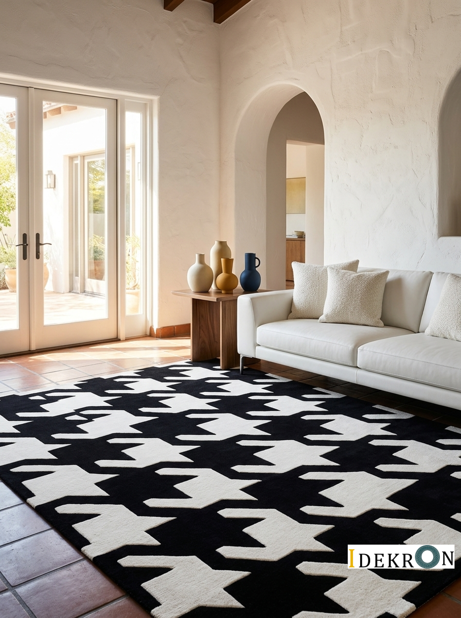 Grand Houndstooth – Houndstooth rug