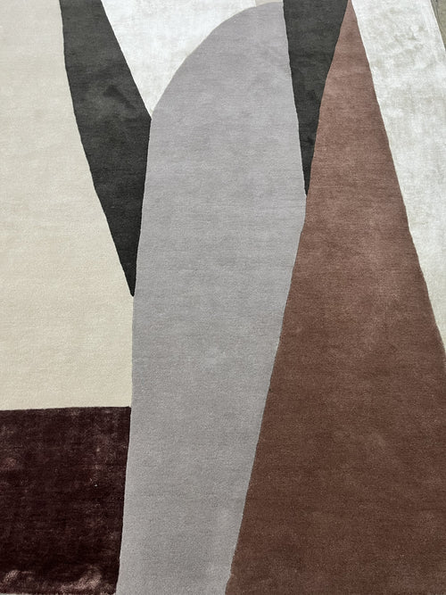 Architectural Flow – Handgetufteter Teppich