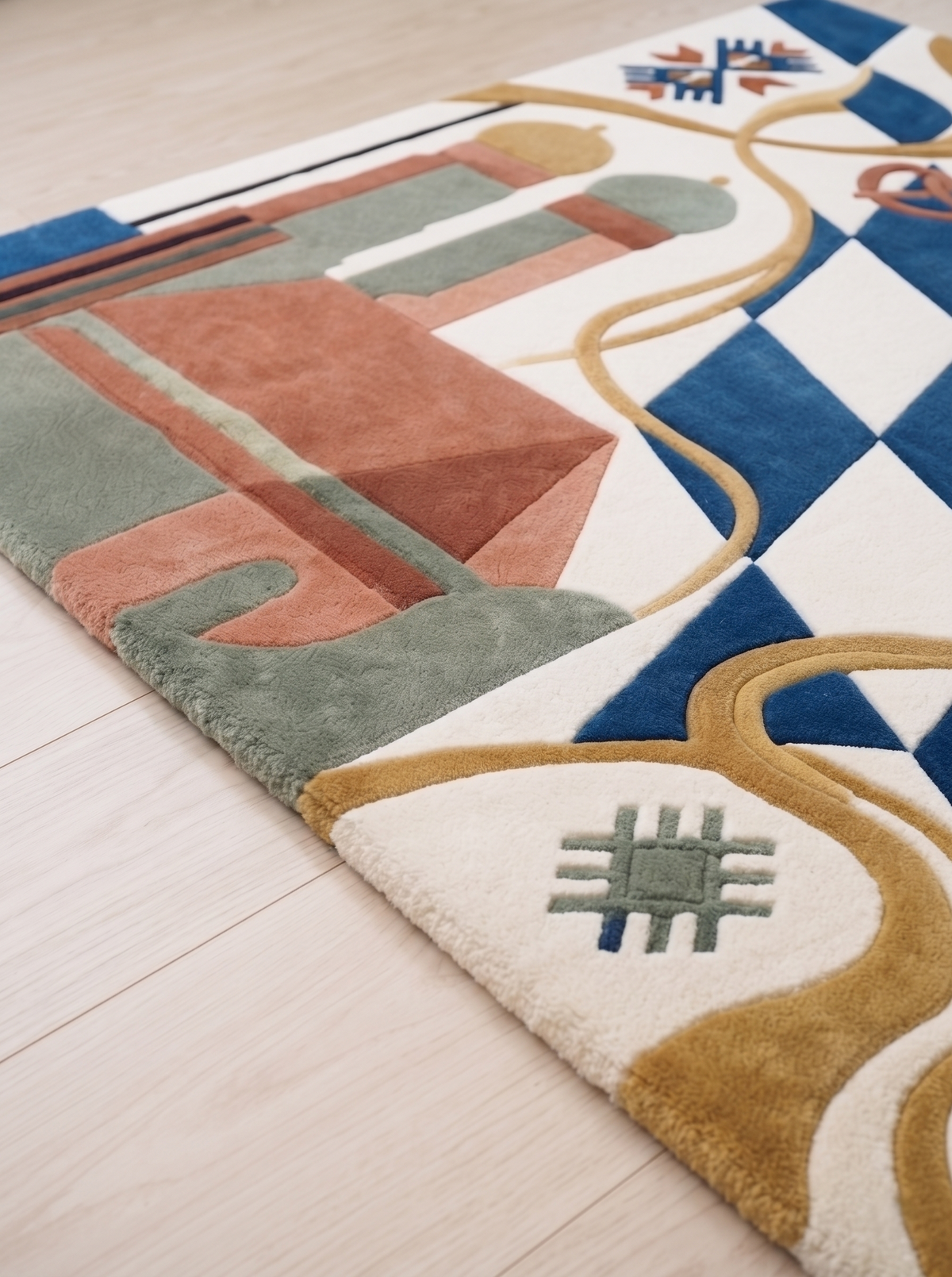 Munich Perspectives – Handgetufteter Designteppich