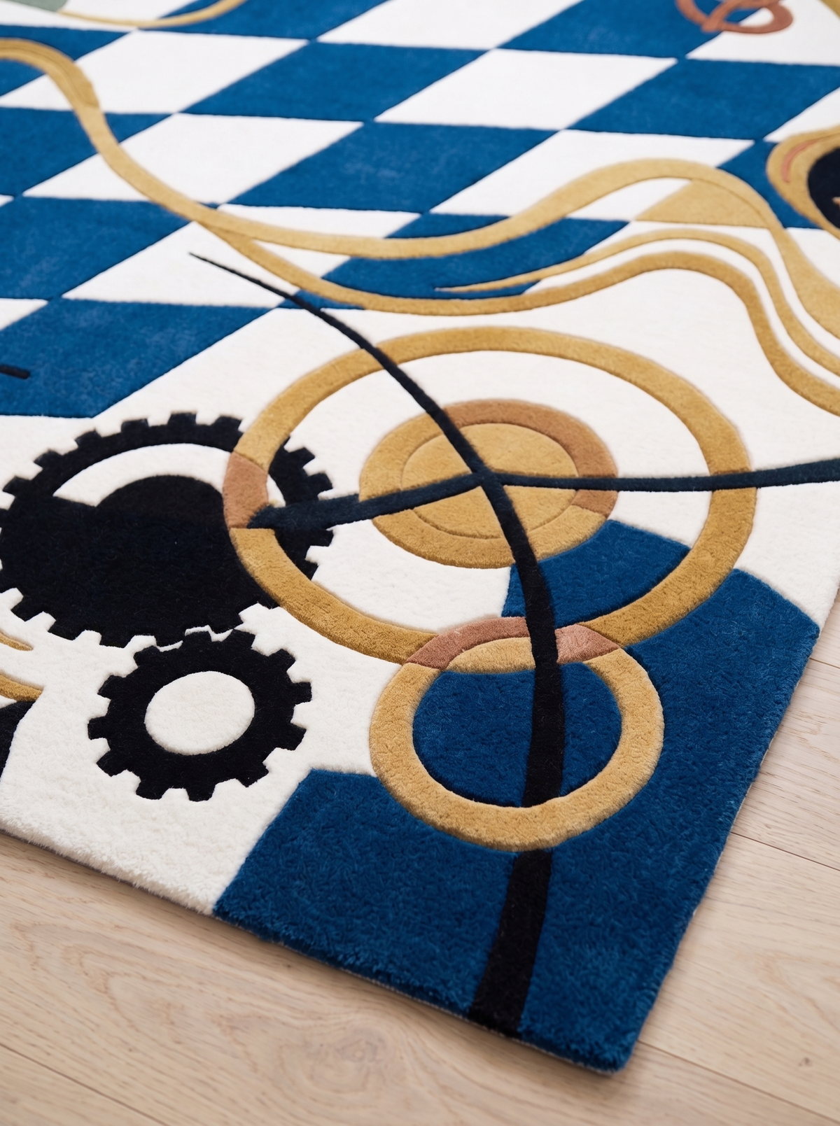 Munich Perspectives – Handgetufteter Designteppich