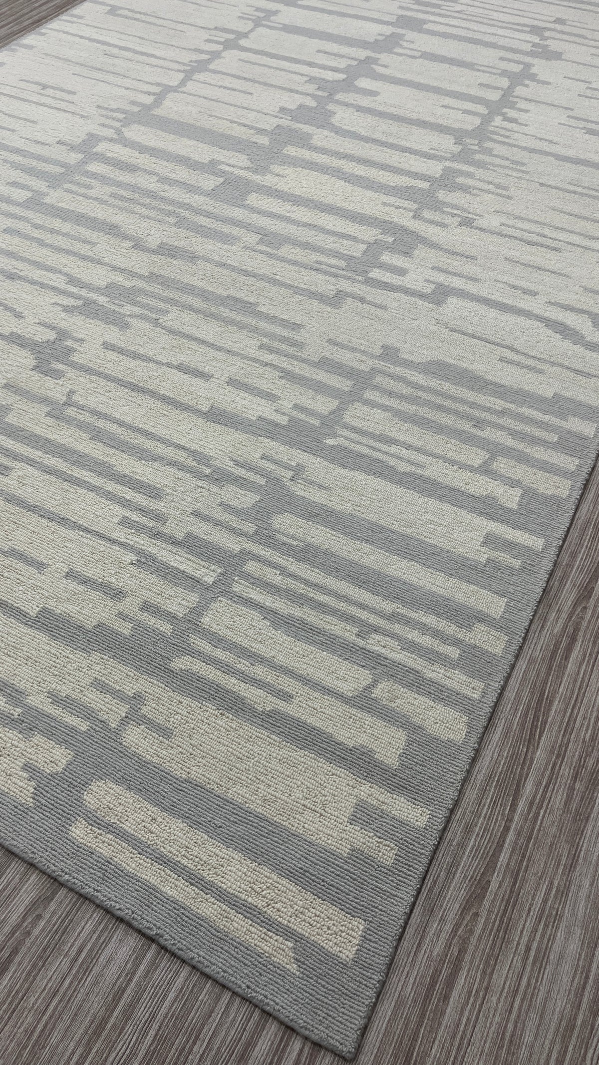 Linear Cadence – Handgeknüpfter Teppich