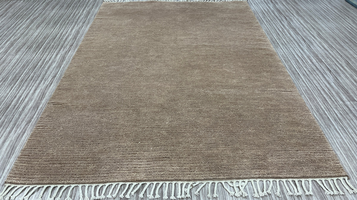 Linear Calm – Handgeknüpfter Teppich