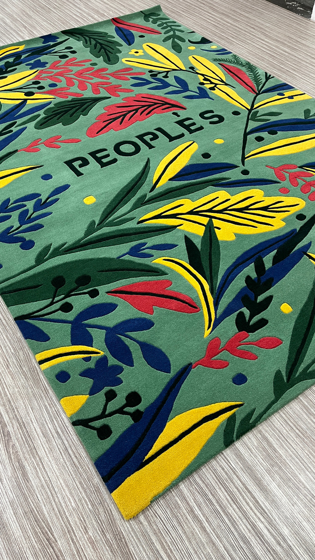 Botanical Expression – Hand-tufted rug
