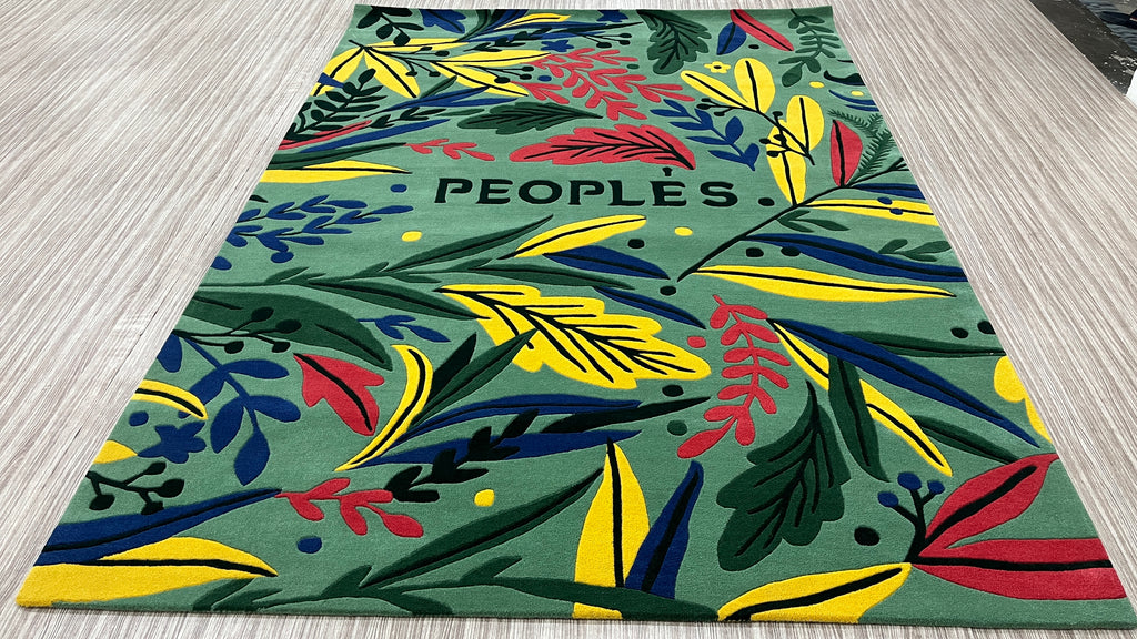 Botanical Expression – Hand-tufted rug