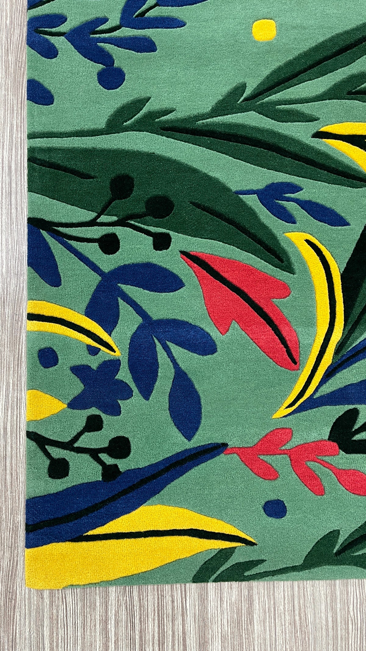 Botanical Expression – Handgetufteter Teppich