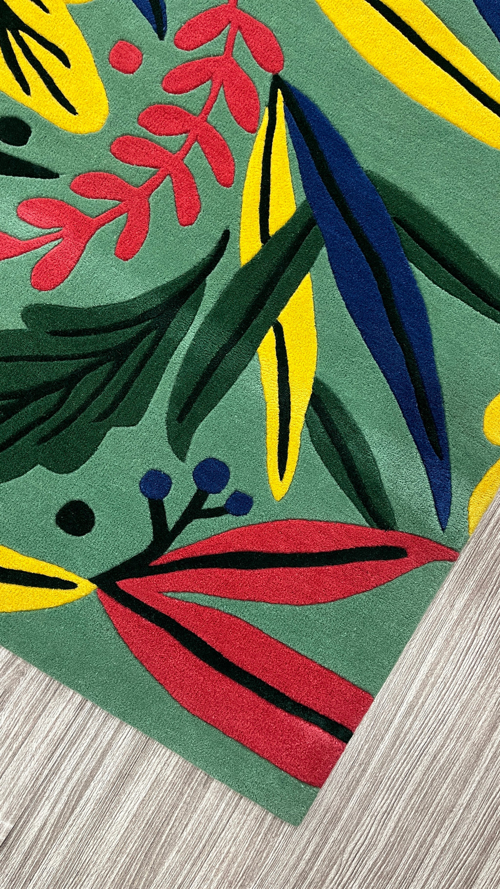Botanical Expression – Hand-tufted rug